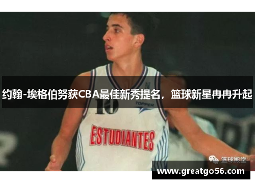 约翰-埃格伯努获CBA最佳新秀提名，篮球新星冉冉升起